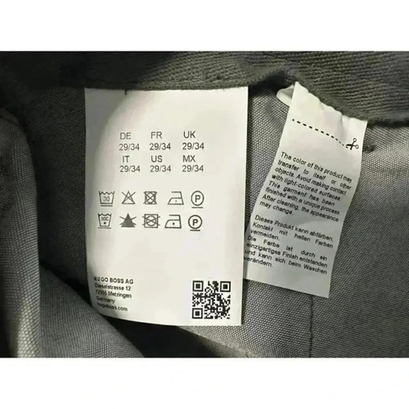 Hugo Boss Delaware Slim-Fit Stretch-Denim Jeans Green Size 29-34‎ - Picture 7 of 8